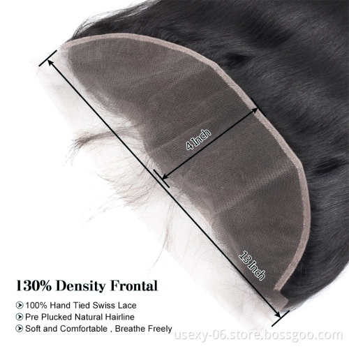 Cheap 13X4 Frontal Lace Closure Peruvian Human Hair